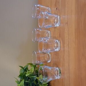 PERFECT ENTERTAINING BARWARE Clear Glass Shot Glasses, Set Of 6